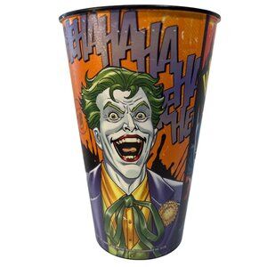 Batman & Joker Plastic Cup BPA-Free Colorful 6" Tall  USA Unique Industries